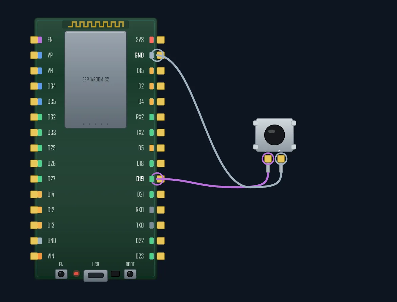 Arduino & ESP32 interrupts — stop blocking with delay()